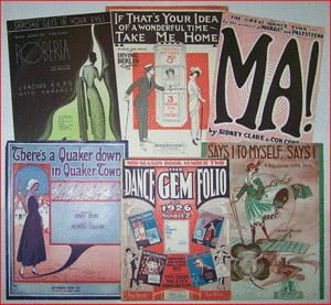 The Sounds of Music - A Family’s Collection of Vintage Sheet Music. image