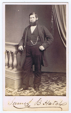 Signed Photo of a Gold Rush-era Sea Captain. image